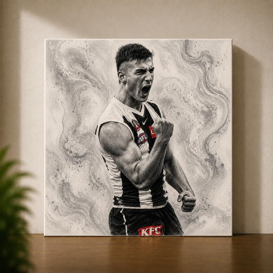 Nick Daicos Coloured Print